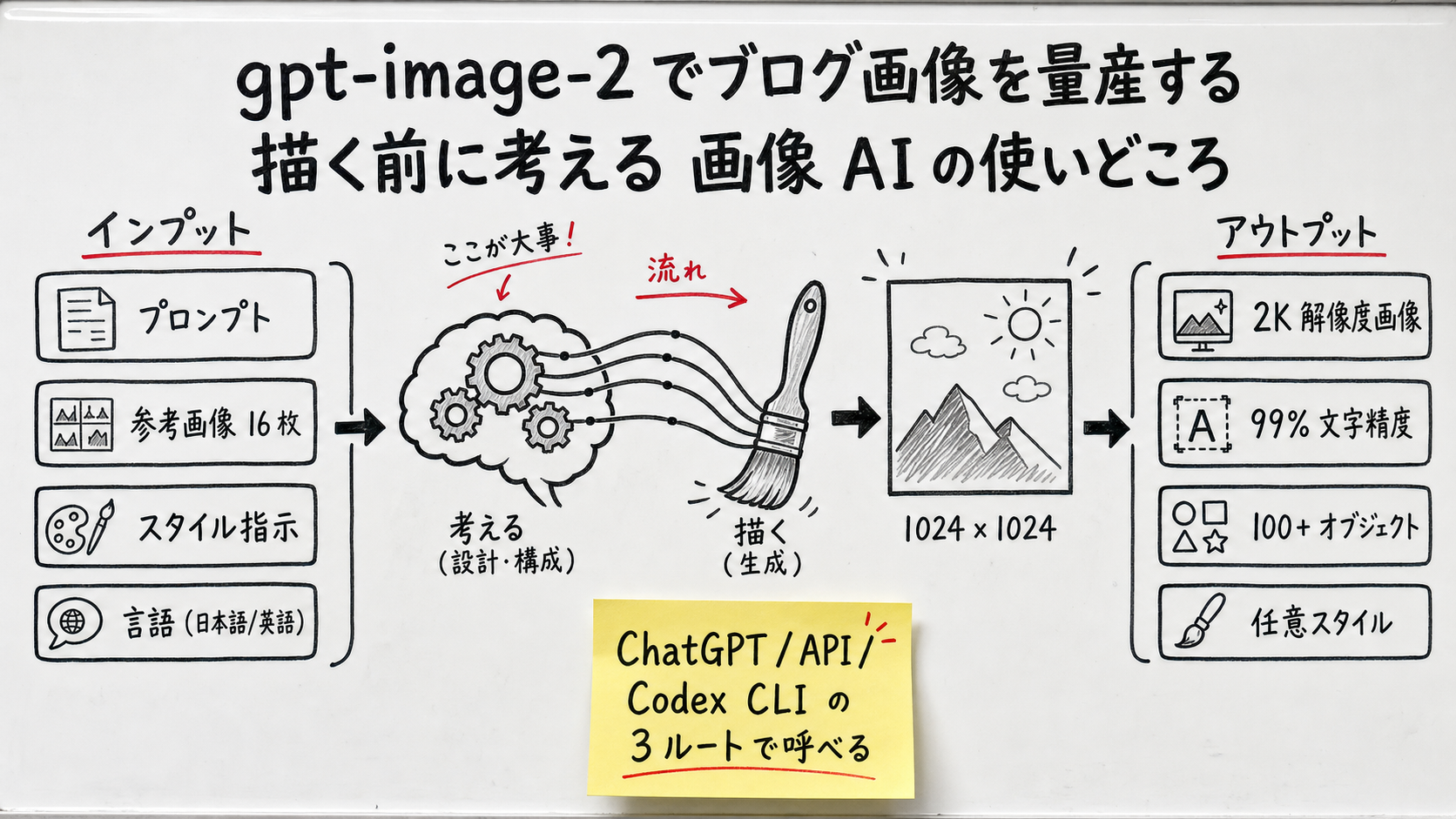 How We Mass-Produce Blog & Social Whiteboard Illustrations with gpt-image-2 — A Practical Sales Claw Workflow for General Readers
