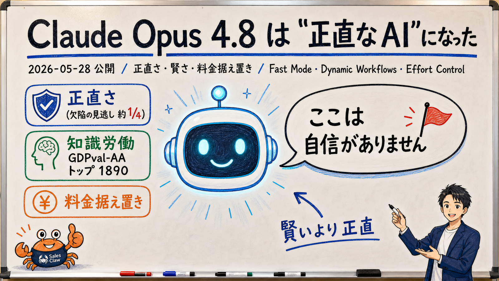 Claude Opus 4.8 Became an "Honest AI" — Benchmarks, New Features, and Cost, Explained for Non-Experts